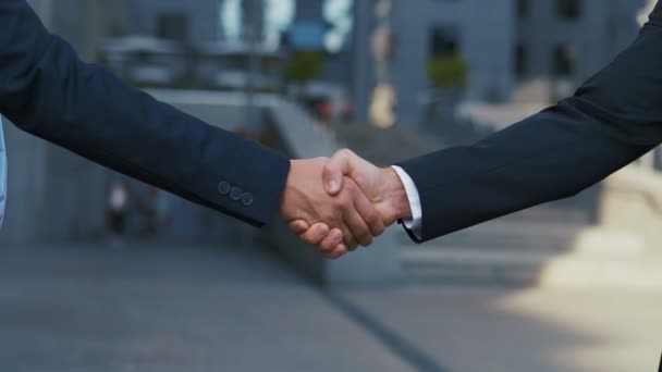 Professional handshake representing trusted partnership